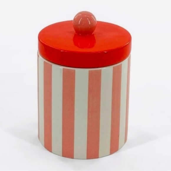 Ceramic Jar Pink - Bullseye's Playground - Picture 1 of 3